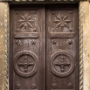 Decorated door